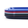 Hendi Fast Food Polypropylene Rectangular Serving Tray 345 x 265 mm Blue Hendi Fast Food Polypropylene Rectangular Serving Tray 345 x 265 mm Blue