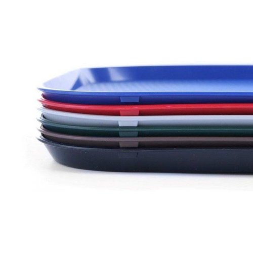 Hendi Fast Food Polypropylene Rectangular Serving Tray 345 x 265 mm Blue Hendi Fast Food Polypropylene Rectangular Serving Tray 345 x 265 mm Blue