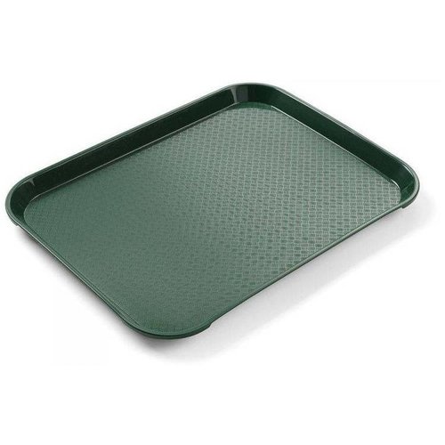 Hendi Fast Food Polypropylene Rectangular Serving Tray 345 x 265 mm Black Hendi Fast Food Polypropylene Rectangular Serving Tray 345 x 265 mm Black