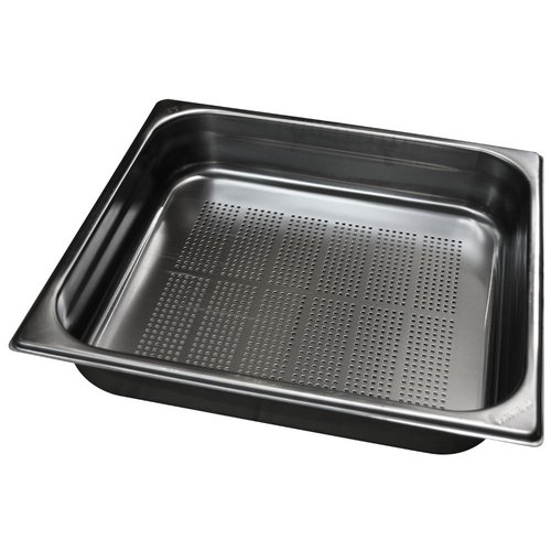 RedFox Stainless Steel Gastronorm Pan 2/3 200 mm, Perforated RedFox Stainless Steel Gastronorm Pan 2/3 200 mm, Perforated