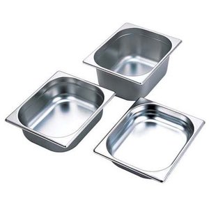 RedFox Stainless Steel Gastronorm Pan 1/2 150 mm RedFox Stainless Steel Gastronorm Pan 1/2 150 mm