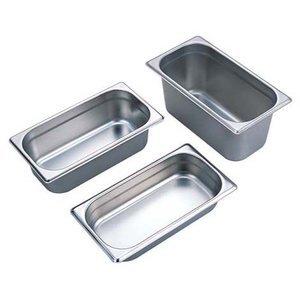 RedFox Stainless Steel Gastronorm Pan 1/3 100 mm RedFox Stainless Steel Gastronorm Pan 1/3 100 mm