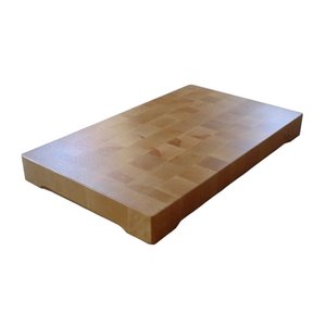 RedFox Deska do krojenia z drewna 530 x 530 mm beżowa