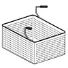 RM GASTRO Basket 1/6 for CPD-64 Basket D-1/6