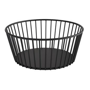 APS Kosz okrągły czarny | Ø 20 cm, h: 8,5 cm APS Kosz okrągły czarny | Ø 20 cm, h: 8,5 cm