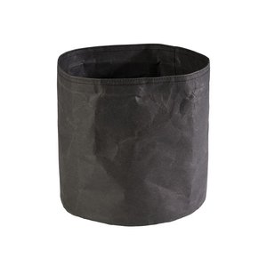APS Worek bufetowy na pieczywo | czarny | Ø 24 cm, h: 24 cm