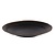 APS Shallow Melamine Plate, Ø205 mm, Marone