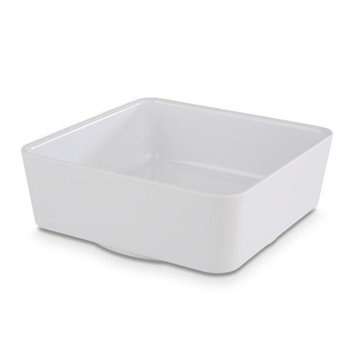 APS Miska kwadratowa z melaminy | biała | 1,5L