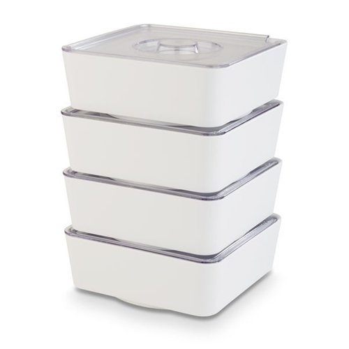 APS Miska kwadratowa z melaminy | biała | 1,5L