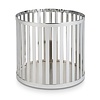 APS Koszyk okrągły metalowy | chrom | Ø 21 cm, H: 20 cm