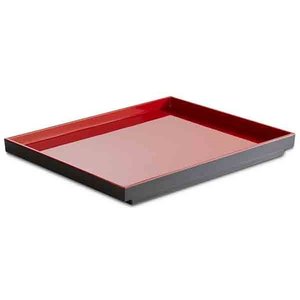APS Taca GN z melaminy | czarno-czerwona | GN 1/2 APS Taca GN z melaminy | czarno-czerwona | GN 1/2