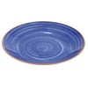 APS Shallow Melamine Plate, Ø405 mm, La Vida, Imitation Terracotta, Blue APS Shallow Melamine Plate, Ø405 mm, La Vida, Imitation Terracotta, Blue
