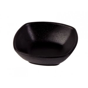 APS Miska kwadratowa z melaminy 0,5L | czarna APS Miska kwadratowa z melaminy 0,5L | czarna