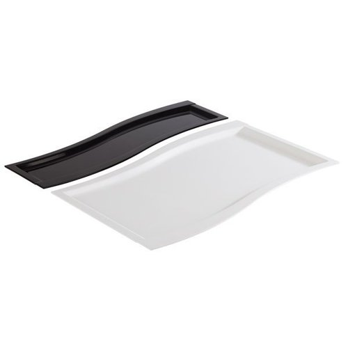 APS Taca prostokątna GN | biała | 53 x 32,5 cm, H: 2 cm APS Taca prostokątna GN | biała | 53 x 32,5 cm, H: 2 cm