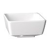 APS Miska kwadratowa z melaminy | biała | 12,5 x 12,5 cm, H: 6 cm APS Miska kwadratowa z melaminy | biała | 12,5 x 12,5 cm, H: 6 cm
