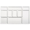 APS White GN 1/1 tray