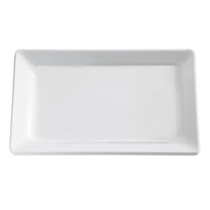 APS Wyprzedaż - Półmisek prostokątny z melaminy | biały | 30 x 21 cm, h: 3 cm APS Wyprzedaż - Półmisek prostokątny z melaminy | biały | 30 x 21 cm, h: 3 cm