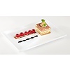 APS White sushi tray, rectangular APS White sushi tray, rectangular
