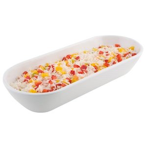 APS White oval bowl -M- APS White oval bowl -M-