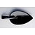 APS Łyżka przystawkowa z melaminy | 100x45x(H)15mm | czarna