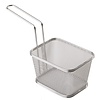 APS Koszyk do serwowania potraw | inox | 13,5 x 10,5 cm, H: 8 cm APS Koszyk do serwowania potraw | inox | 13,5 x 10,5 cm, H: 8 cm