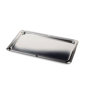 APS Stainless Steel Rectangular Serving Tray GN 1/1 with Rim