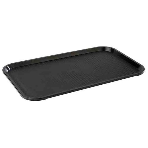 APS Polypropylene Rectangular Serving Tray GN 1/1 Black APS Polypropylene Rectangular Serving Tray GN 1/1 Black