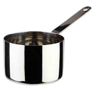 APS Stainless Steel Saucepan Saute 0,36L, Ø90 mm
