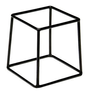 APS Podstawa bufetowa | czarna | 18 x 18 cm, h: 18 cm APS Podstawa bufetowa | czarna | 18 x 18 cm, h: 18 cm