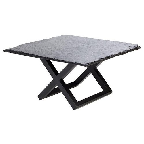 APS Stojak bufetowy | drewniany | 200x200mm | 20 x 20 cm, H: 17,5 cm APS Stojak bufetowy | drewniany | 200x200mm | 20 x 20 cm, H: 17,5 cm