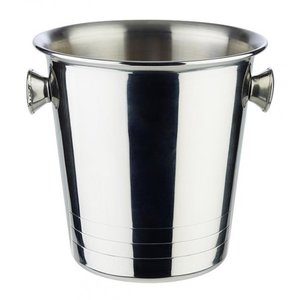 APS Wiaderko ze stali nierdzewnej na lód 1 L, Ø130 mm, (h)130 mm APS Wiaderko ze stali nierdzewnej na lód 1 L, Ø130 mm, (h)130 mm