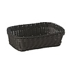 APS Koszyk prostokątny z polipropylenu | 310x210x(H)90mm | czarny APS Koszyk prostokątny z polipropylenu | 310x210x(H)90mm | czarny
