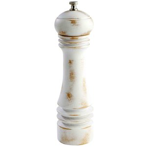 APS Młynek do pieprzu z drewna 230 mm, biały APS Młynek do pieprzu z drewna 230 mm, biały