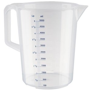APS Polypropylene Measuring Jug, 5 L
