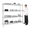 Vogue 4Tier Wire Shelving Kit 1830x460mm Vogue 4Tier Wire Shelving Kit 1830x460mm