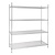 Vogue 4Tier Wire Shelving Kit 1525x610mm