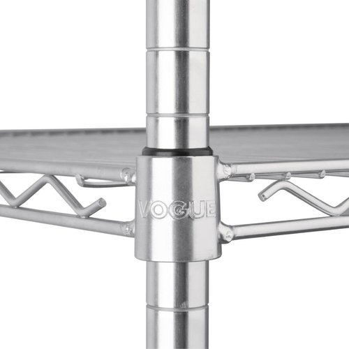 Vogue 4Tier Wire Shelving Kit 1525x610mm Vogue 4Tier Wire Shelving Kit 1525x610mm