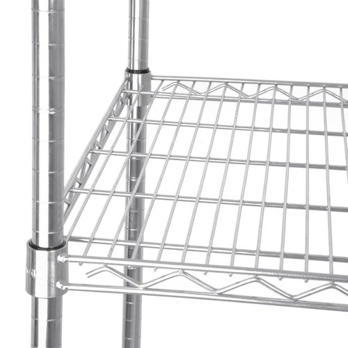 Vogue 4Tier Wire Shelving Kit 1525x610mm Vogue 4Tier Wire Shelving Kit 1525x610mm