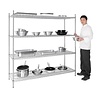 Vogue 4Tier Wire Shelving Kit 1830x610mm