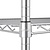 Vogue 4Tier Wire Shelving Kit 1830x610mm