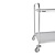Vogue Stainless Steel 2 Tier Service Trolley 930 x 535 x 860 mm