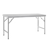 Vogue Stainless Steel Folding Table 1800mm