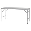 Vogue Stainless Steel Folding Table 1800mm