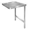 Vogue Pass Through Dishwash Table Right 600mm
