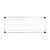 Vogue Steel Wire Wall Shelf 910mm