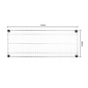 Vogue Steel Wire Wall Shelf 910mm