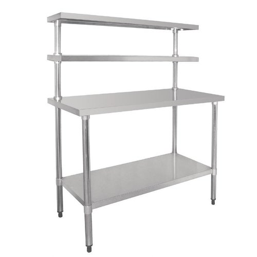 Vogue Stół roboczy z półką | 1800x600x(H)1500 mm Vogue Stół roboczy z półką | 1800x600x(H)1500 mm