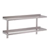Gastro M Stainless Steel Wall Shelf without supports 1600mm width