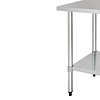 Vogue Stainless Steel Prep Table 900mm Vogue Stainless Steel Prep Table 900mm