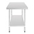 Vogue Stainless Steel Prep Table 1500mm